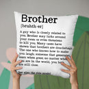 Brother 2 Throw Pillow By Little Pitti