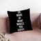 Do More Throw Pillow By Little Pitti
