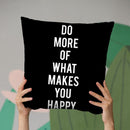 Do More Throw Pillow By Little Pitti
