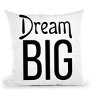 Dream Big Throw Pillow By Little Pitti