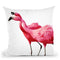 Flamingo1 Throw Pillow By Little Pitti