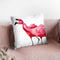 Flamingo1 Throw Pillow By Little Pitti