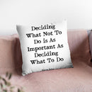Jobs Throw Pillow By Little Pitti