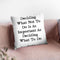 Jobs Throw Pillow By Little Pitti