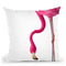 Flamingo2 Throw Pillow By Little Pitti