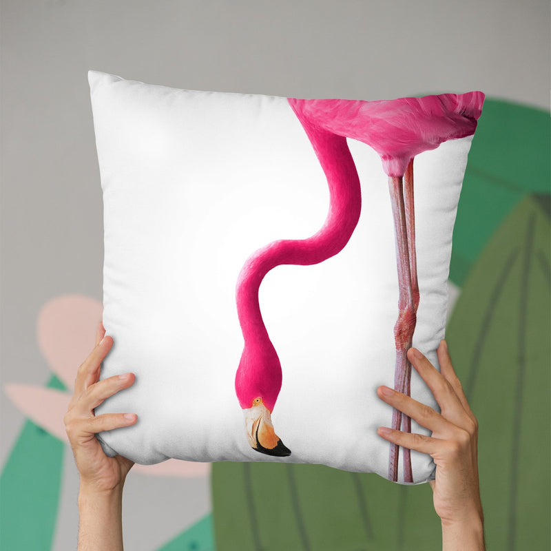 Flamingo 2 Throw Pillow By Little Pitti
