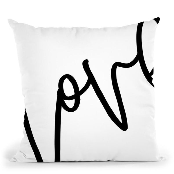 Love Throw Pillow By Little Pitti