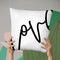 Love Throw Pillow By Little Pitti