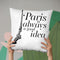 Paris Throw Pillow By Little Pitti