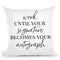 Quote L Throw Pillow By Little Pitti