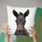 Foal Throw Pillow By Little Pitti