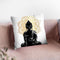 Budha Throw Pillow By Little Pitti