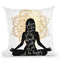 Yoga Throw Pillow By Little Pitti