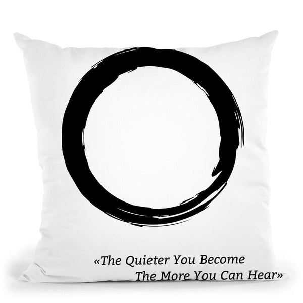 Zen Throw Pillow By Little Pitti