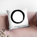 Zen Throw Pillow By Little Pitti