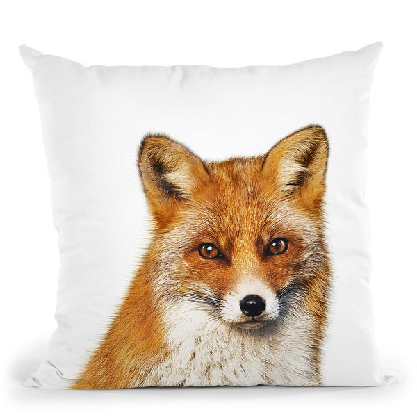 Fox L P Throw Pillow By Little Pitti