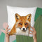 Fox L P Throw Pillow By Little Pitti