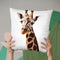 Giraffe L P Throw Pillow By Little Pitti