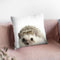 Hedgehog Lp Throw Pillow By Little Pitti