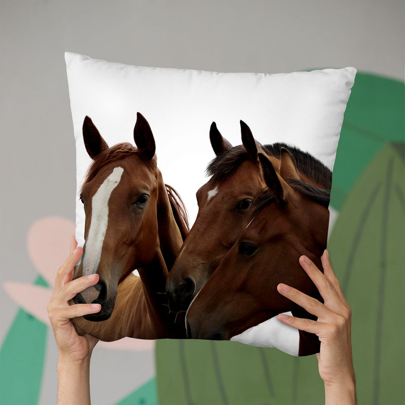Horse 1 Throw Pillow By Little Pitti