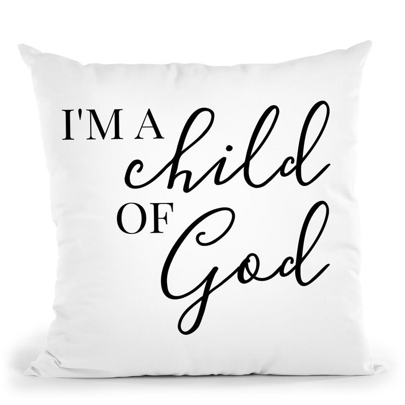 A Child Of God Throw Pillow By Little Pitti