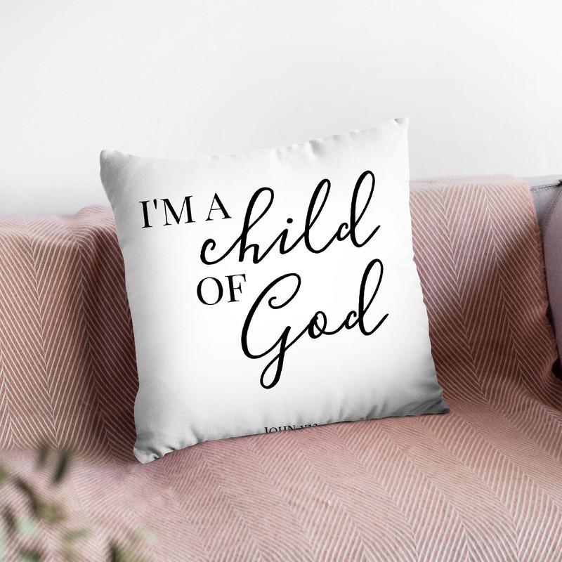 A Child Of God Throw Pillow By Little Pitti