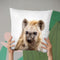 Hyena Throw Pillow By Little Pitti