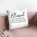 Blessed Throw Pillow By Little Pitti