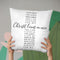 Christ Lives In Me Throw Pillow By Little Pitti