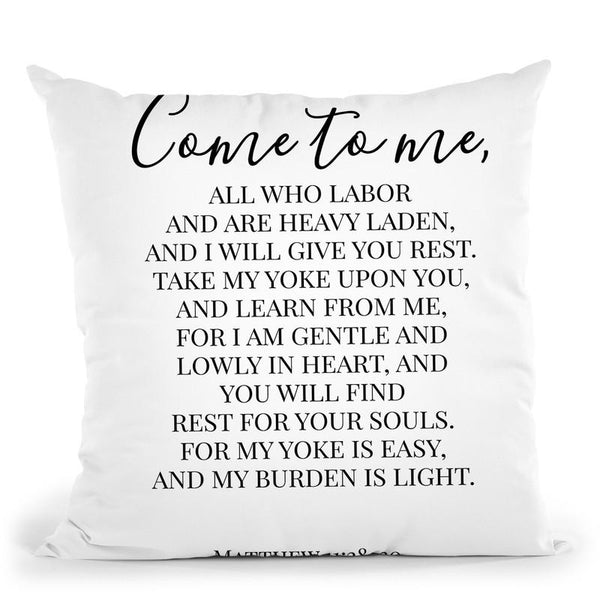 Come To Me Throw Pillow By Little Pitti
