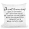 Do Not Be Anxious Throw Pillow By Little Pitti