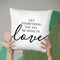 Done In Love Throw Pillow By Little Pitti