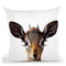 Baby Deer2 Throw Pillow By Little Pitti