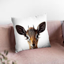 Baby Deer2 Throw Pillow By Little Pitti