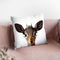 Baby Deer2 Throw Pillow By Little Pitti