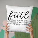Faith Throw Pillow By Little Pitti