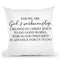God & Workmanship Throw Pillow By Little Pitti