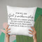 God & Workmanship Throw Pillow By Little Pitti