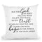 God, Trust, Hope Throw Pillow By Little Pitti
