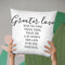 Greater Love Throw Pillow By Little Pitti