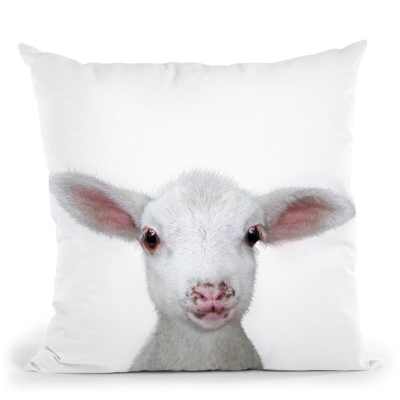 Lamb Throw Pillow By Little Pitti