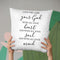 Love The Lord Throw Pillow By Little Pitti