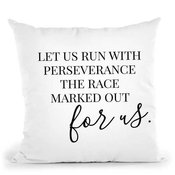 Marked Out For Us Throw Pillow By Little Pitti