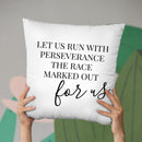 Marked Out For Us Throw Pillow By Little Pitti