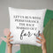 Marked Out For Us Throw Pillow By Little Pitti