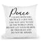 Peace Throw Pillow By Little Pitti