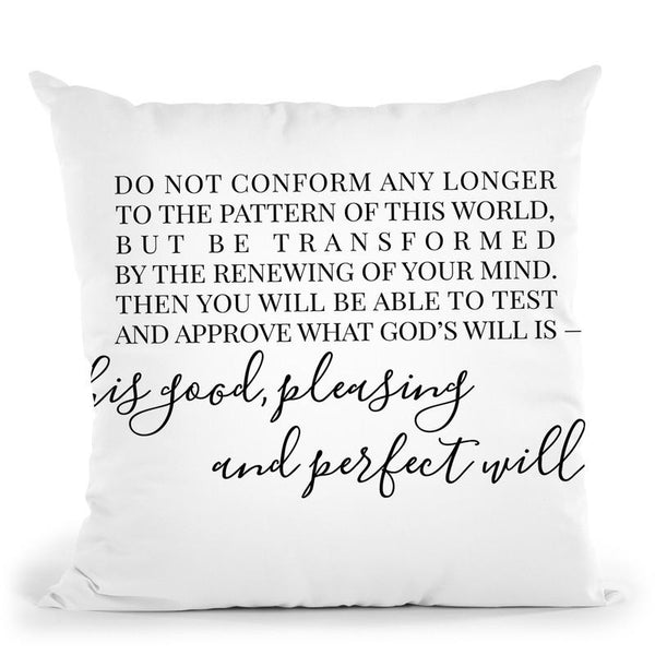 Perfect Will Throw Pillow By Little Pitti