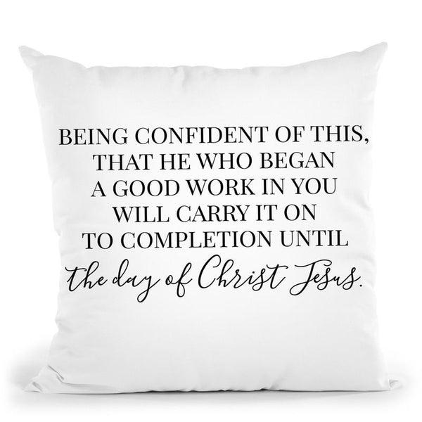 The Day Of Christ Jesus Throw Pillow By Little Pitti
