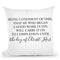 The Day Of Christ Jesus Throw Pillow By Little Pitti