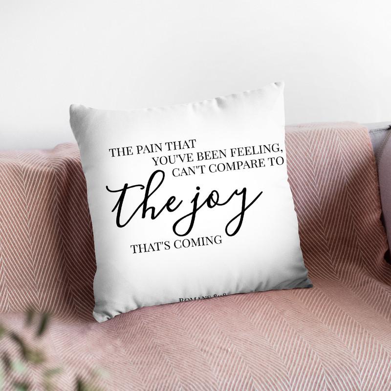 The Joy Throw Pillow By Little Pitti